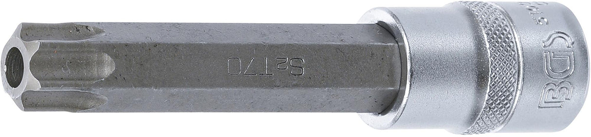 BIT SOCKET | LENGTH 110 MM | 12.5 MM (1/2") DRIVE | T-STAR TAMPERPROOF (FOR TORX) T70 (5103-TB70)