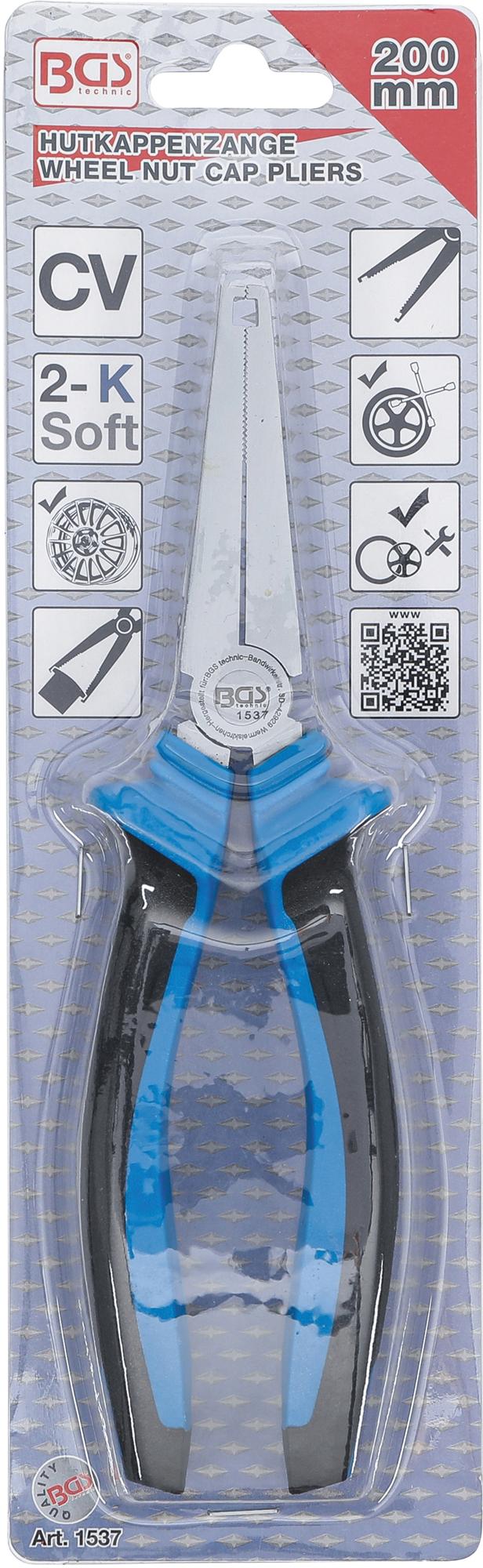 WHEEL NUT CAP PLIERS | 200 MM (1537)