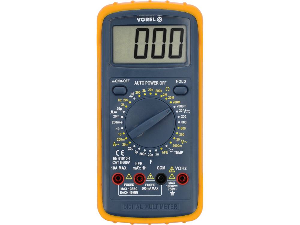 DIGITAL MULTIMETER W.TEMP.MEASUREMENT (81784)