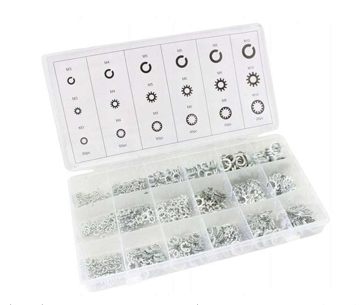 WASHER ASSORTMENT | 720 PCS. (SK01009)