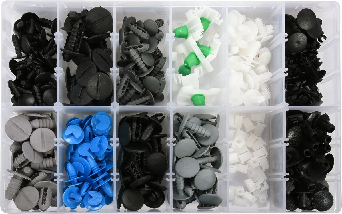 TRIM CLIPS ASSORTMENT FIAT 308 PCS (YT-06654)