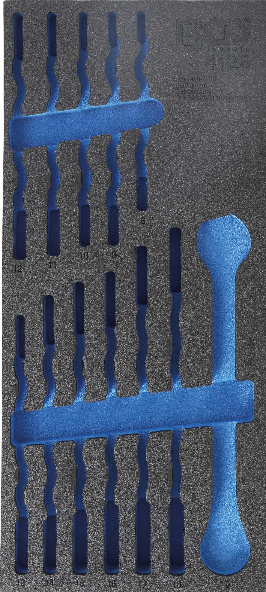 TOOL TRAY 1/3, EMPTY | FOR 4128 POSITION (4128-1)