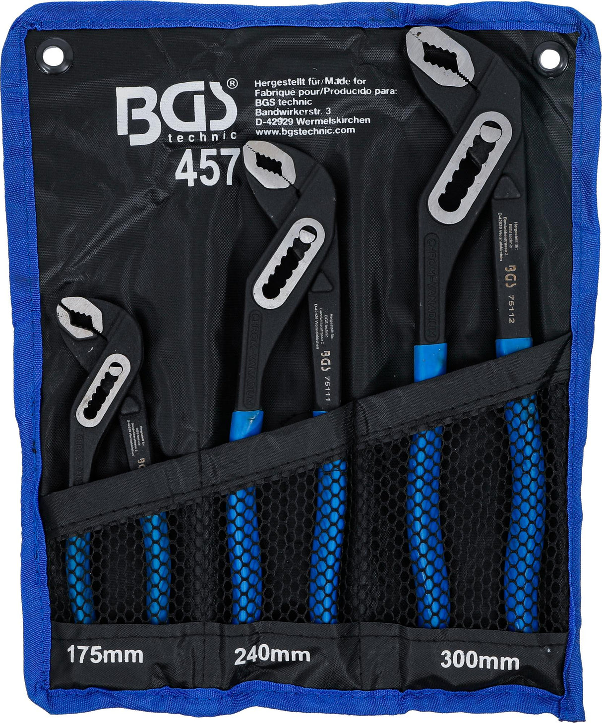 WATER PUMP PLIERS SET | 3 PCS. (457)