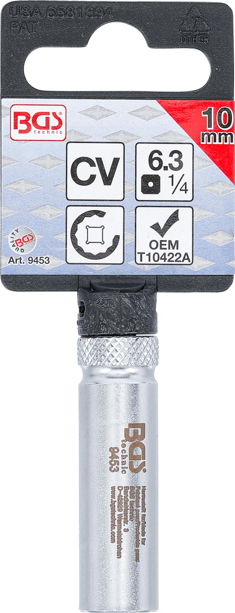 VACUUM-PRESSURE ADJUSTER SOCKET FOR VAG TURBOCHARGERS | 10 MM (9453)