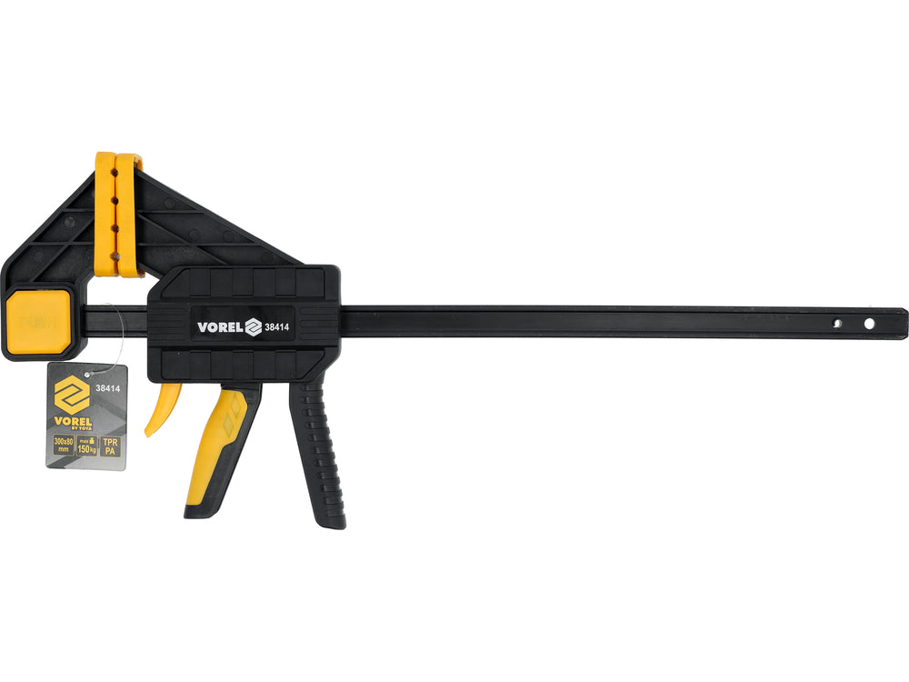 F-CLAMP | QUICK-RELEASE | 300 MM / 150 KG (38414)