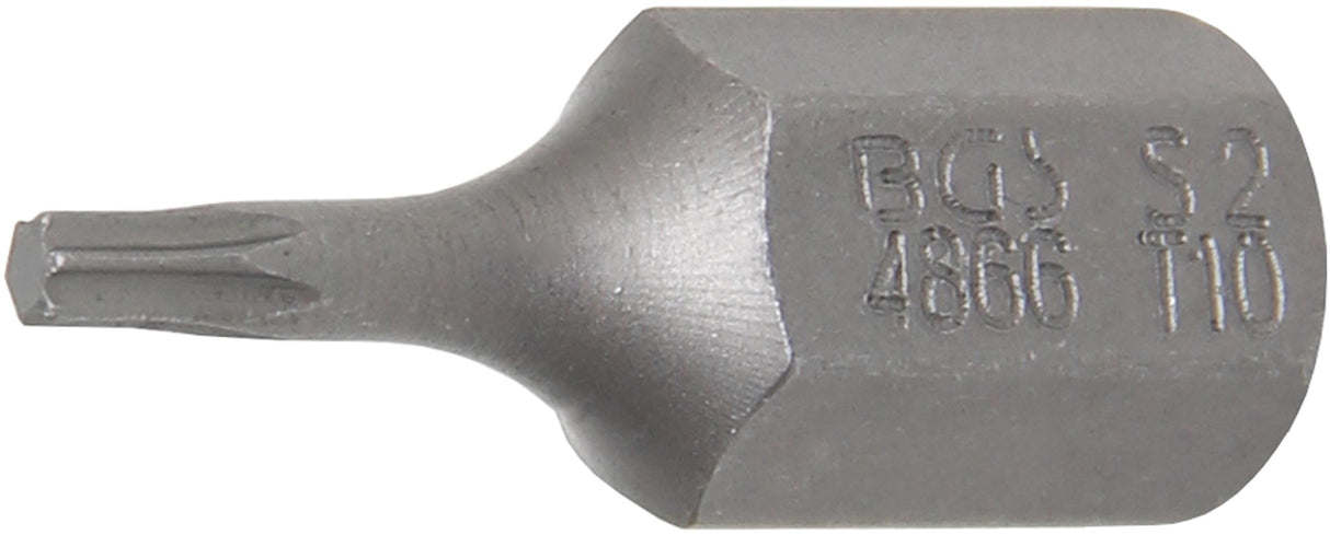 BIT | LENGTH 30 MM | 10 MM (3/8") DRIVE | T-STAR (FOR TORX) T10 (4866)
