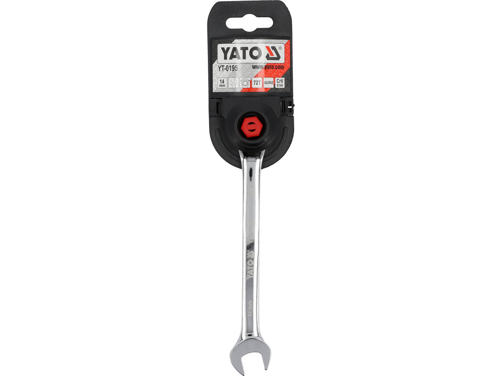 COMBINATION RATCHET WRENCH, 14MM (YT-0195)