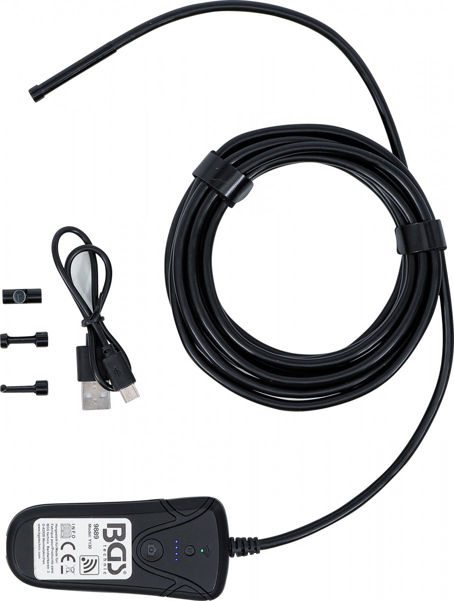 WIRELESS COLOR BORESCOPE WITH LED LIGHTING (9889)