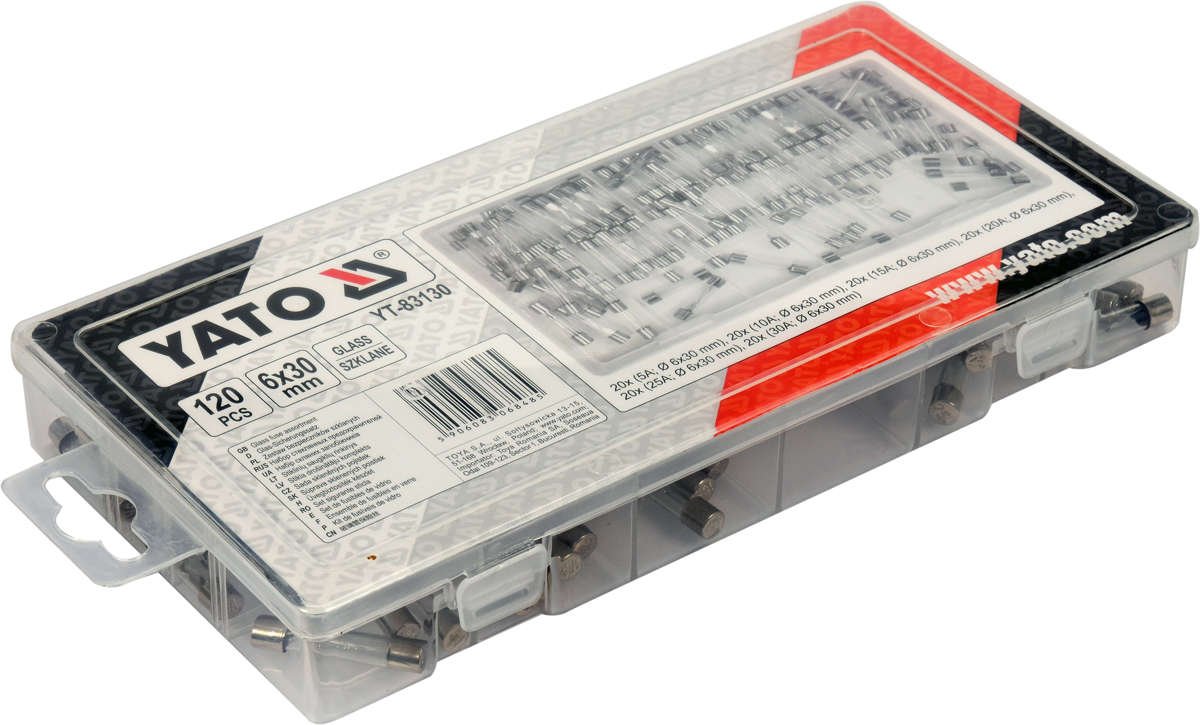 GLASS FUSE ASSORTMENT (YT-83130)