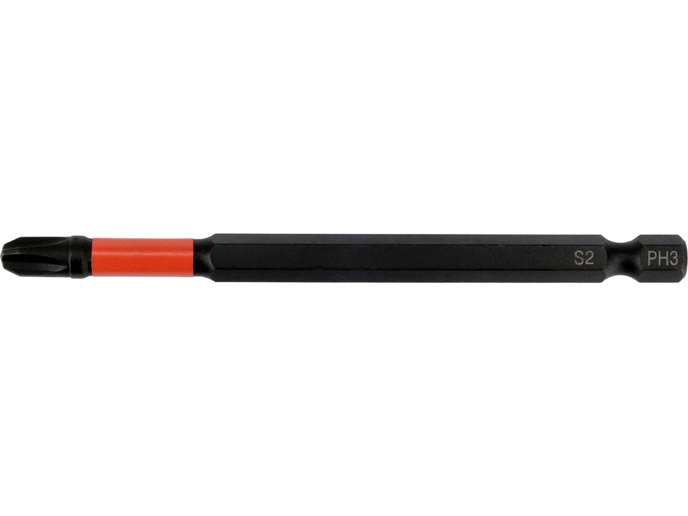 IMPACT BIT 100 MM LONG | 1/4" | PH3 | 1 PC (YT-78062)