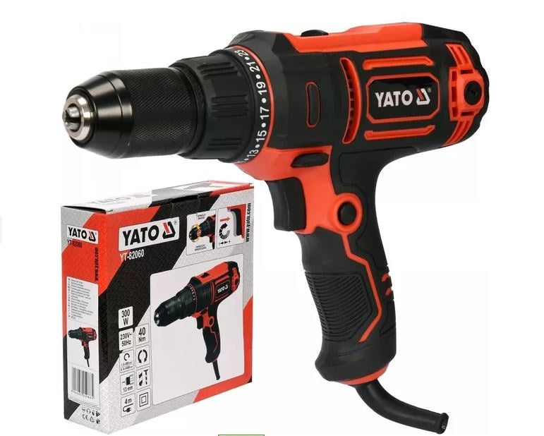DRILL DRIVER 13MM 40NM (220-240V) (YT-82060)