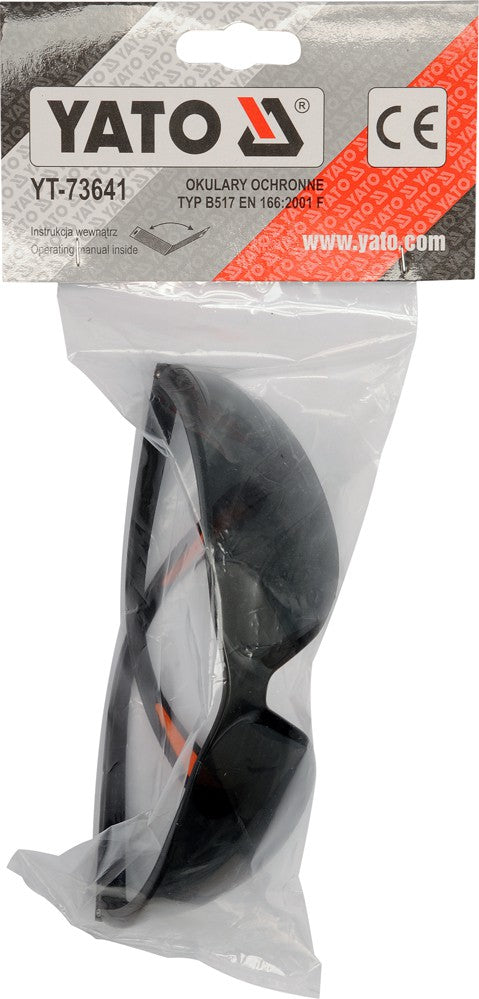 SAFETY GLASSES GREY (YT-73641)