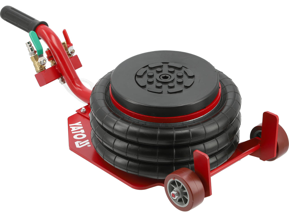 PNEUMATIC JACK 4T WITH WHEELS (YT-17228)