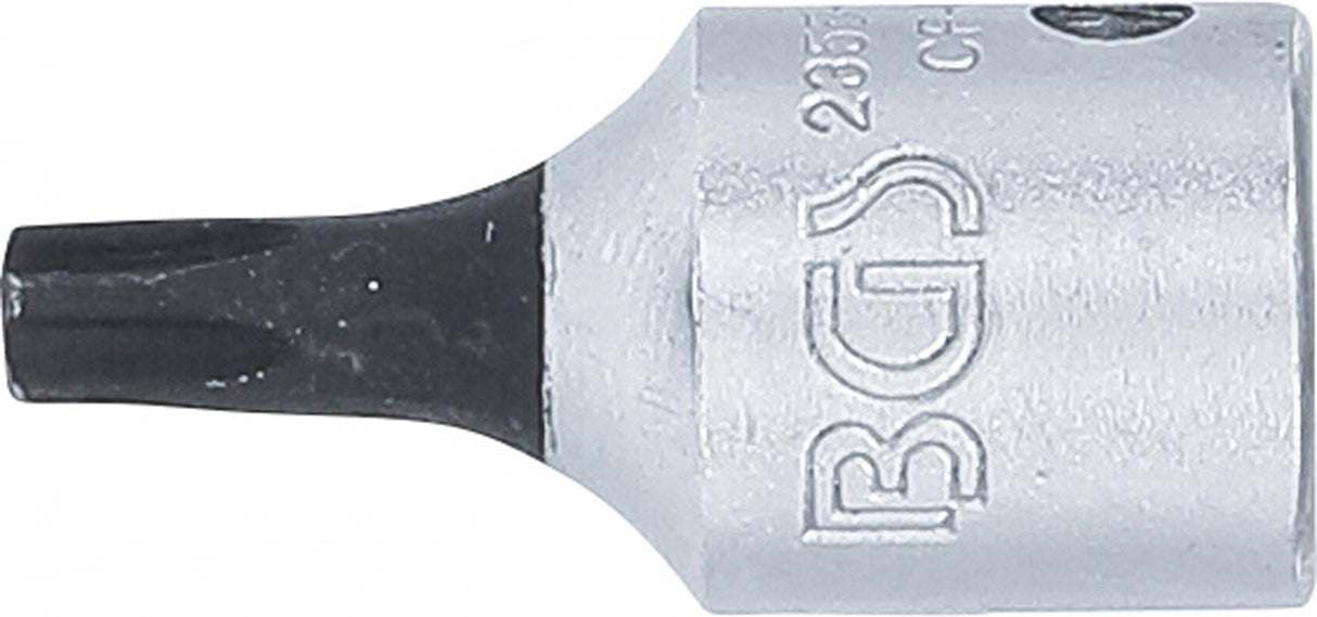 BIT SOCKET | 6.3 MM (1/4") DRIVE | T-STAR TAMPERPROOF (FOR TORX) TS20 (2355-TS20)