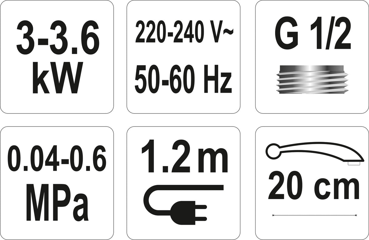 WATER HEATER KITCHEN TAP STROKKUR-1 (75930)