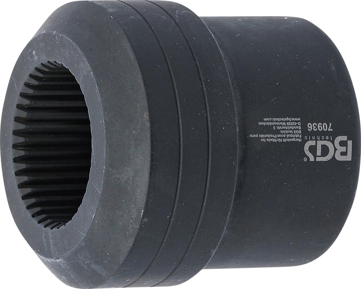 SPECIAL SOCKET | MULTIPOINT / SPLINE | 12.5 MM (1/2") | FOR REAR AXLE INPUT SHAFT | FOR BMW (70936)
