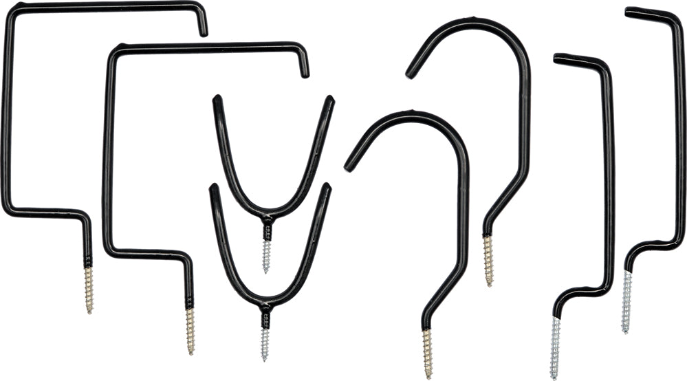 CEILING AND WALL MOUNTABLE HOOK SET | 8 PCS. (74689)