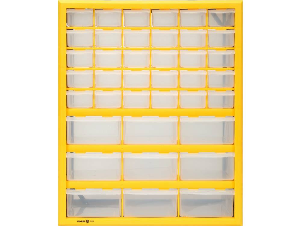 STORAGE CABINET WITH VISIBLE BINS (78780)