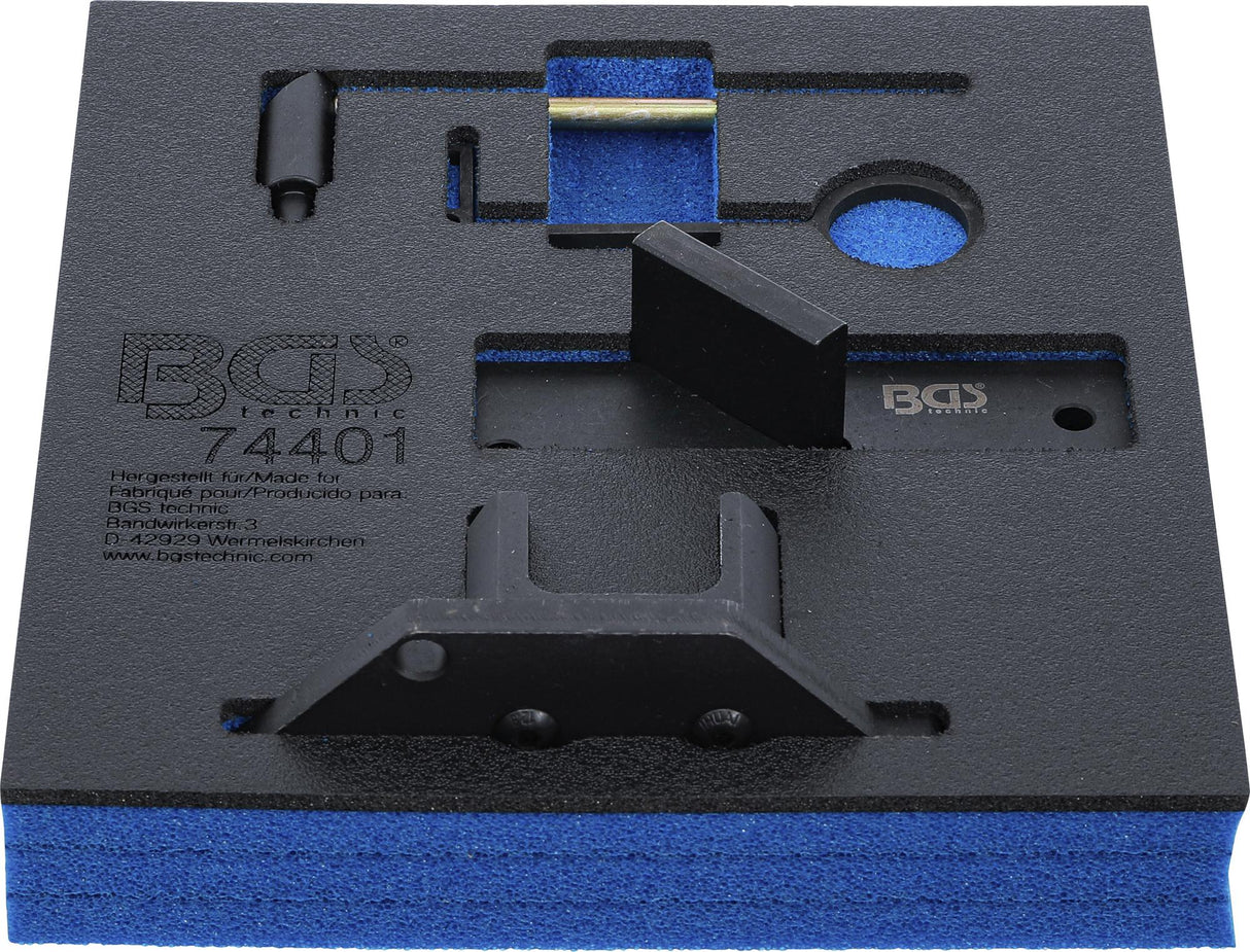 TOOL TRAY 1/6: ENGINE TIMING TOOL SET | FOR CITROËN, PEUGEOT 1.2 GDI PURETECH (74401)