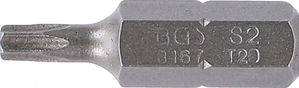 BIT | LENGTH 30 MM | 8 MM (5/16") DRIVE | T-STAR (FOR TORX) T20 (8167)
