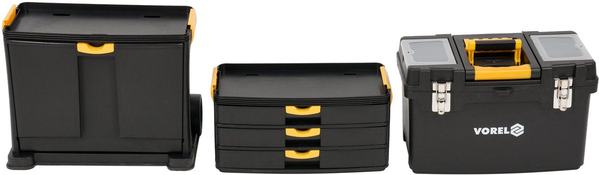 TROLLEY TOOL BOX 3 SEGMENTS (78736)