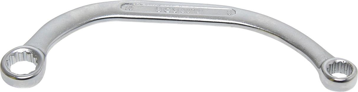 C-TYPE DOUBLE RING SPANNER, 12-POINT | 8 X 10 MM (30721)