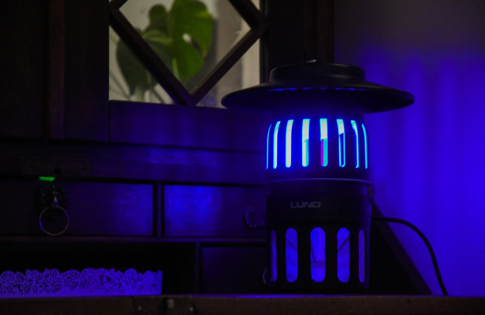 Lampa pret insektiem | ar ventilatoru | UV-A 15W, IPX4 (67013)