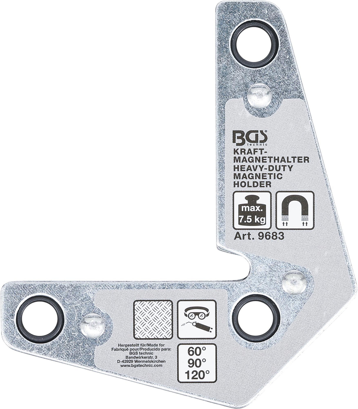 HEAVY-DUTY MAGNETIC HOLDER | L-TYPE (9683)
