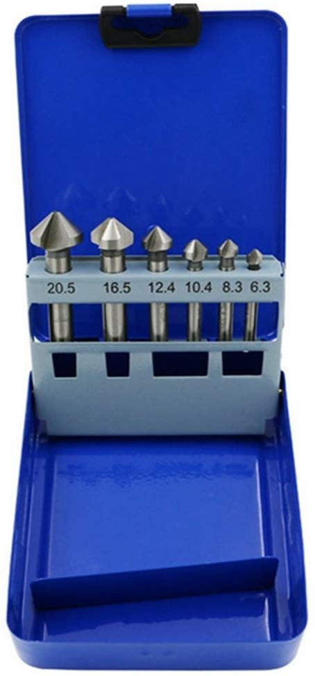 COUNTERSINK DRILL BIT SET | HSS | DIN 335 | 90° | 6 PCS. (SK1628)
