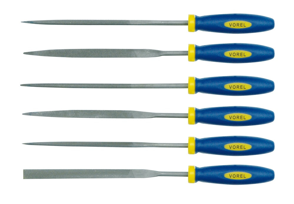 NEEDLE FILE SET 140MM 6PCS (25351)