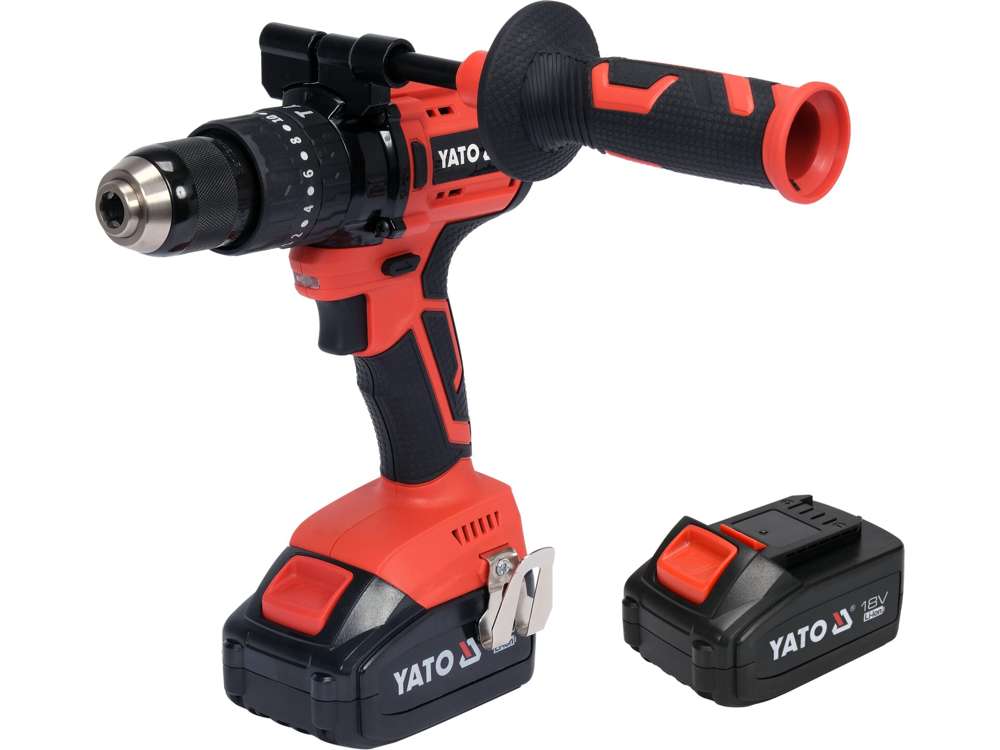IMPACT DRILL DRIVER 18V 75NM - 2X 3AH (YT-82791)