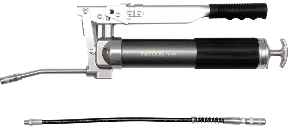 TWO PISTON HEAVY-DUTY GREASE GUN 0.5L (YT-07041)