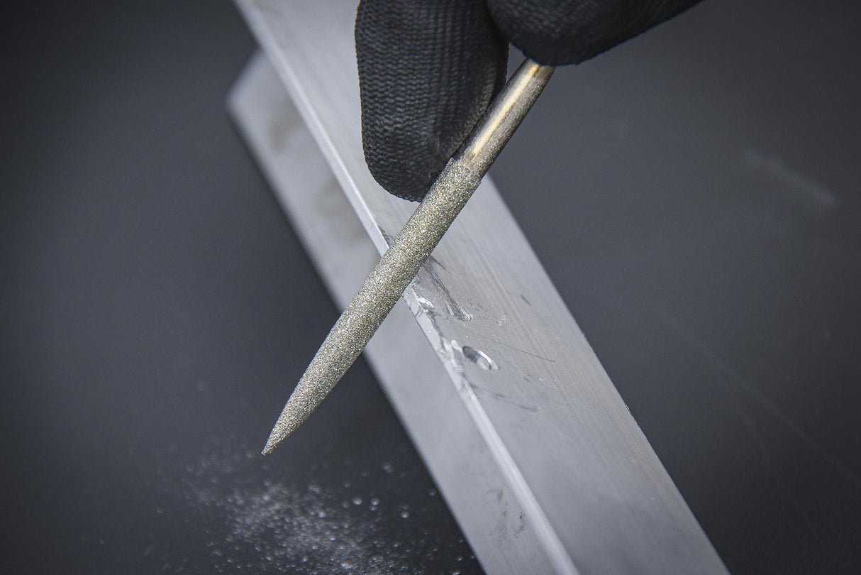 DIAMOND FILE SET | STRAIGHT | 140 X 3 MM | 10 PCS. (1920)