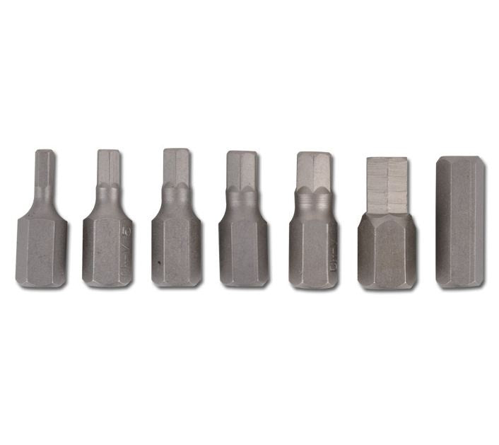 BIT SET | 10 MM (3/8") DRIVE | INTERNAL HEXAGON | 15 PCS. (5070)