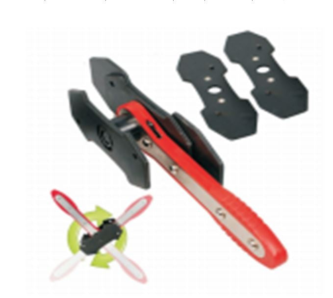 BRAKE PISTON RESET TOOL | WITH RATCHET FUNCTION | 4 PADS (H1064)