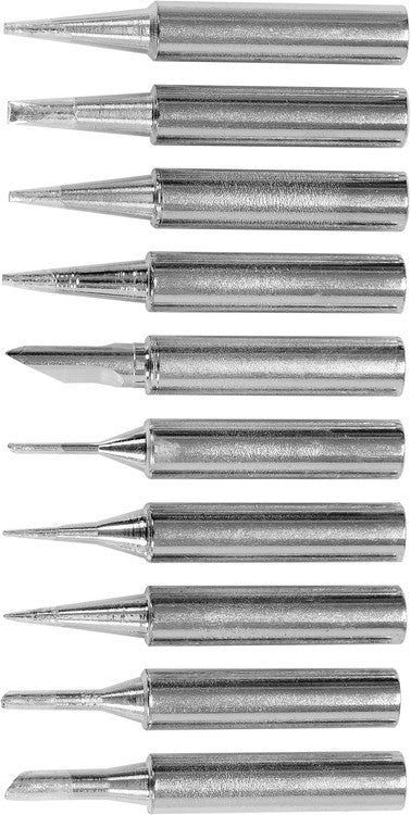 SOLDER. IRON TIPS SET TYPE 900M 10 PCS (YT-82526)