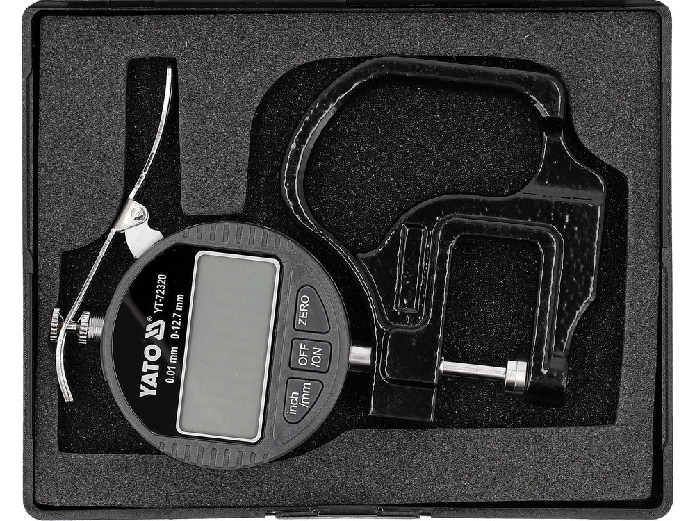 DIAL THICKNESS GAUGE 12.7MM / 0.01MM (YT-72320)