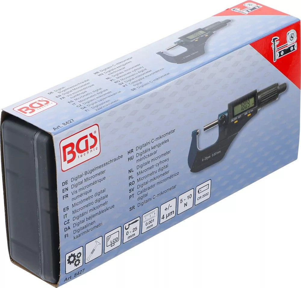 DIGITAL MICROMETER | 0 - 25 MM (8427)