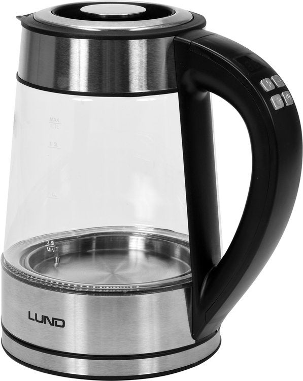 EL. GLASS KETTLE, LED 1,7L TEMP.CONTROL (68173)
