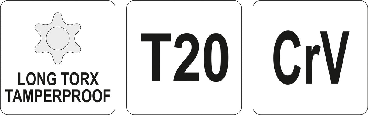 TORX SECURITY KEY LONG T20 (YT-05516)