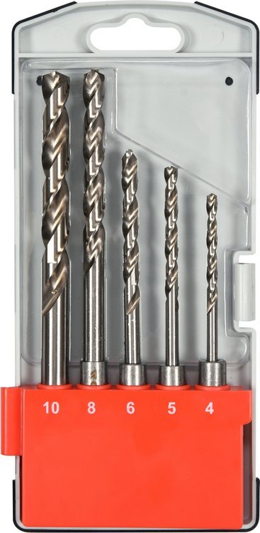 5PCS TWIST DRILL HSS6542 SDS PLUS SHANK (YT-40050)
