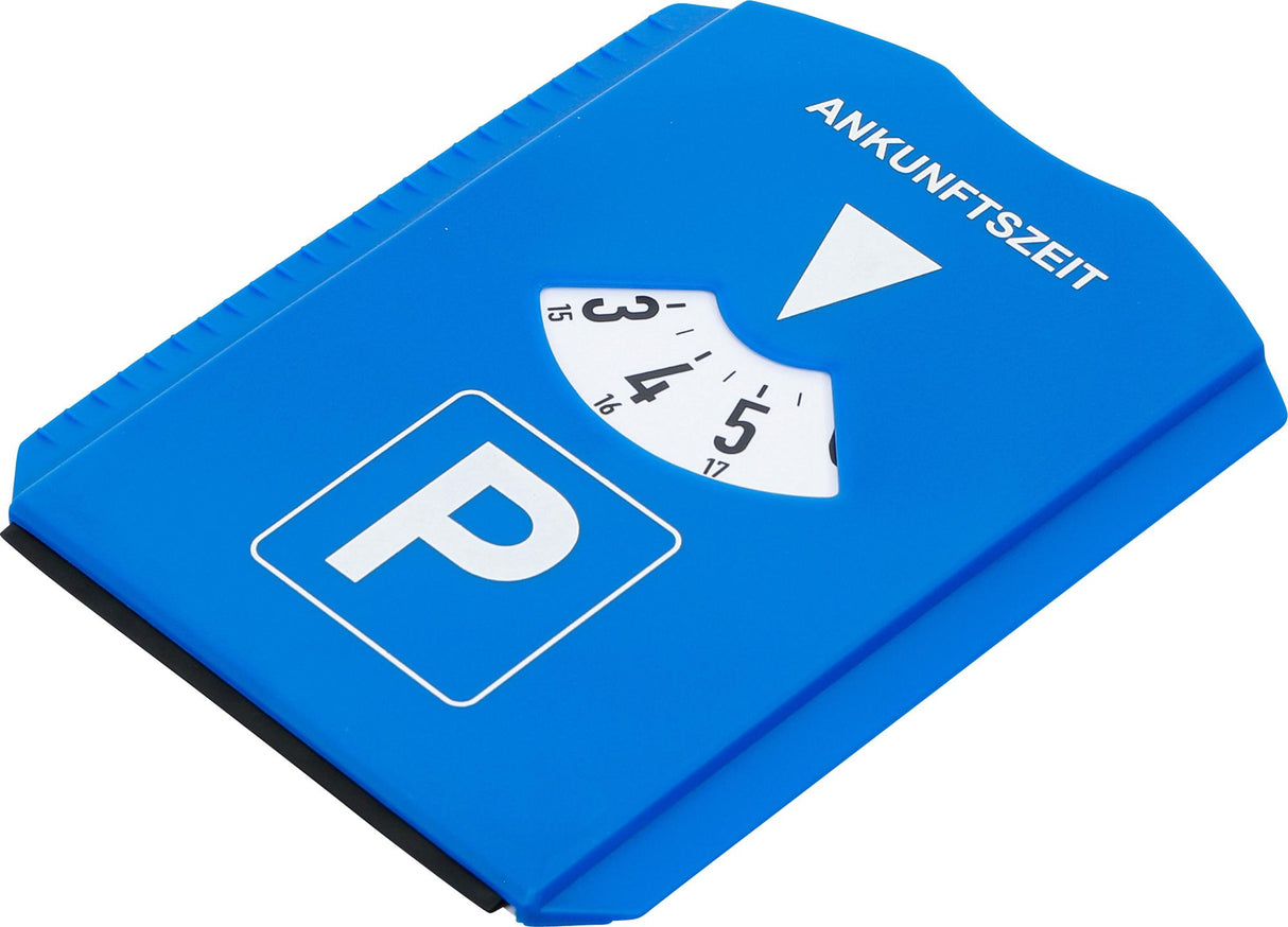 PARKING DISK | WITH ICE SCRAPER / RUBBER LIP (80721)