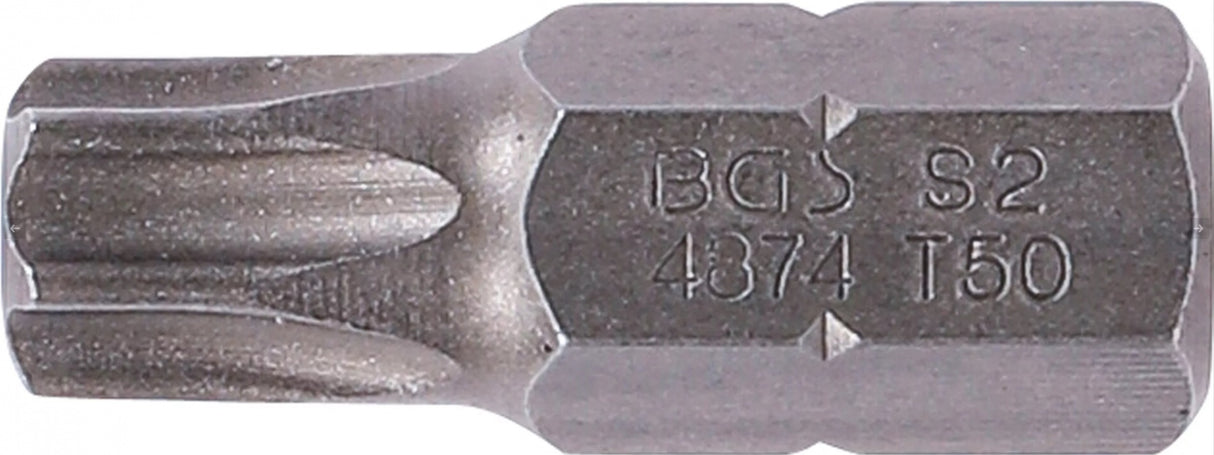 BIT | LENGTH 30 MM | 10 MM (3/8") DRIVE | T-STAR (FOR TORX) T50 (4874)