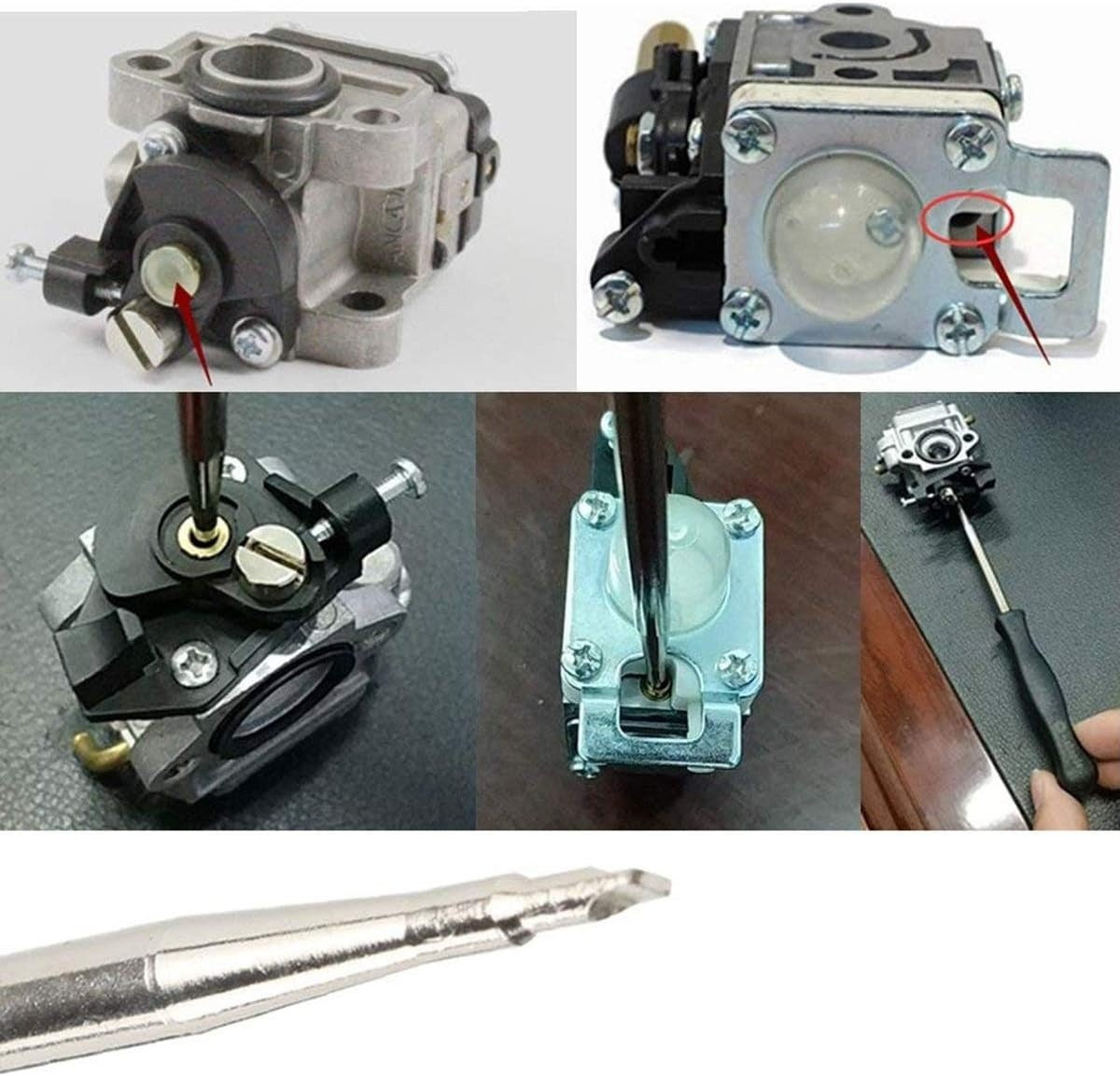 PRECISION CLEANING AND TURNING TOOL SET | FOR CARBURETOR ETC. (CTA12C)