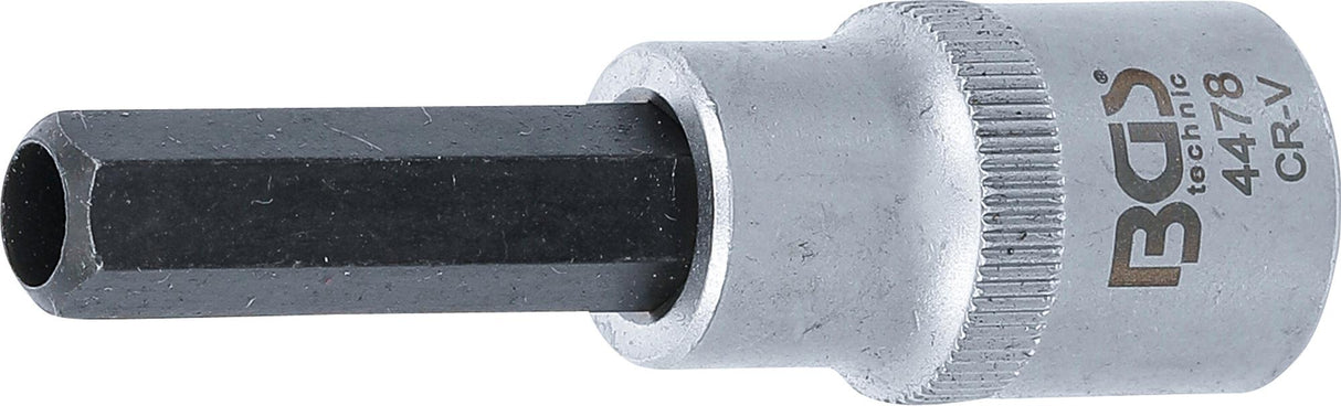 INJECTOR SOCKET | 12.5 MM (1/2") DRIVE | INTERNAL HEXAGON 10 MM (4478)