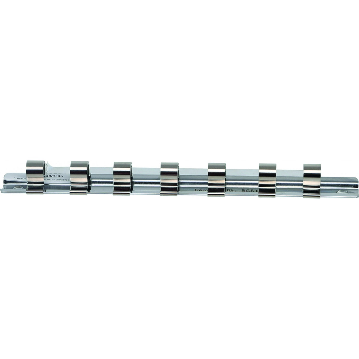 SOCKET RAIL WITH 7 CLIPS | 10 MM (3/8") (2317)