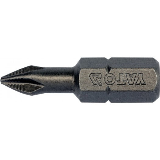 SCREWDRIVER BITS 10PCS PH1X25MM S2 (YT-04742)