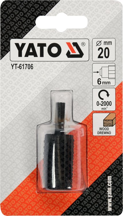 ROTARY RASP FOR WOOD 20MM (YT-61706)