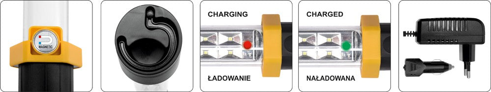 WORK LAMP RECHARGEABLE | LI-ION / 3.7V | 2000 MAH (82728)