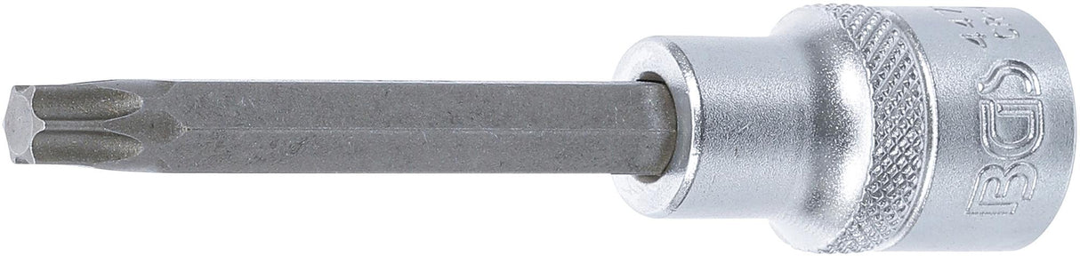 BIT SOCKET | LENGTH 100 MM | 12.5 MM (1/2") DRIVE | T-STAR (FOR TORX) T45 (4473)